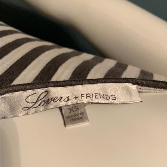 Lovers + Friends Ocean Day Striped Low Back Dress - Picture 6 of 8